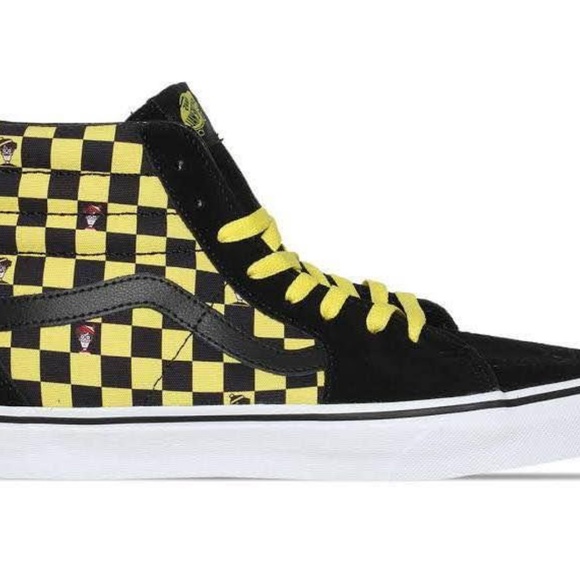 BRAND NEW boy girl youth vans Waldo shoes size 3Y (no box) - Picture 3 of 8